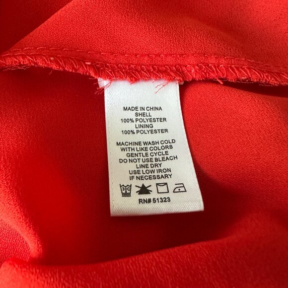 CeCe Tired Chiffon Babydoll Dress - Size L - Picture 4 of 6